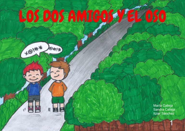 Los dos amigos y el oso000