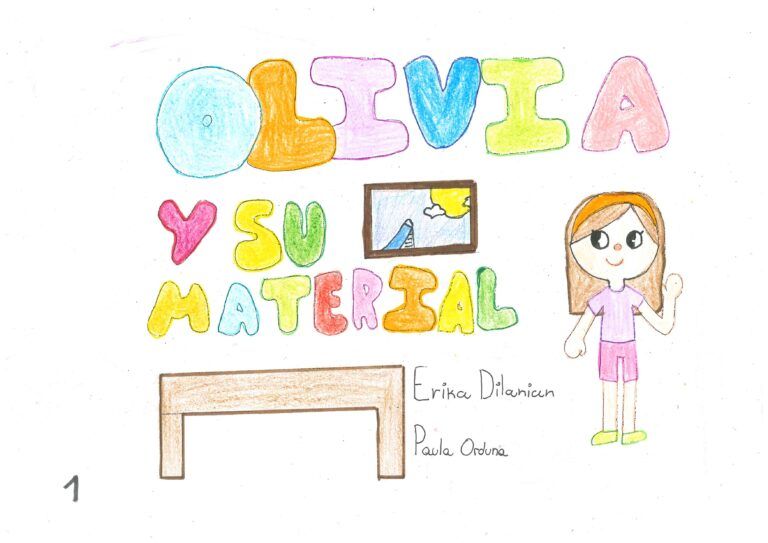 Olivia y su material