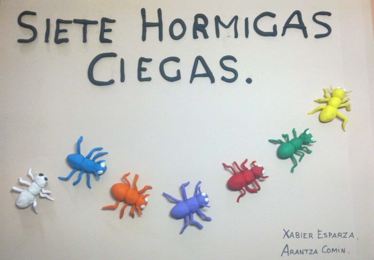 Siete hormigas ciegas